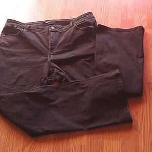 P**Simply Vera women's black jeans sz 18 bootcut